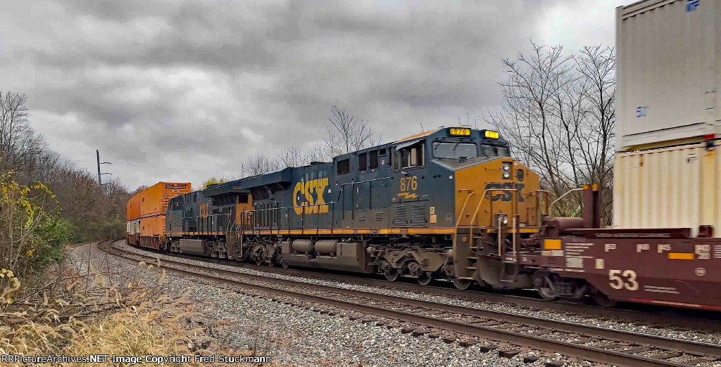 CSX 876 is the 2nd MDPU.